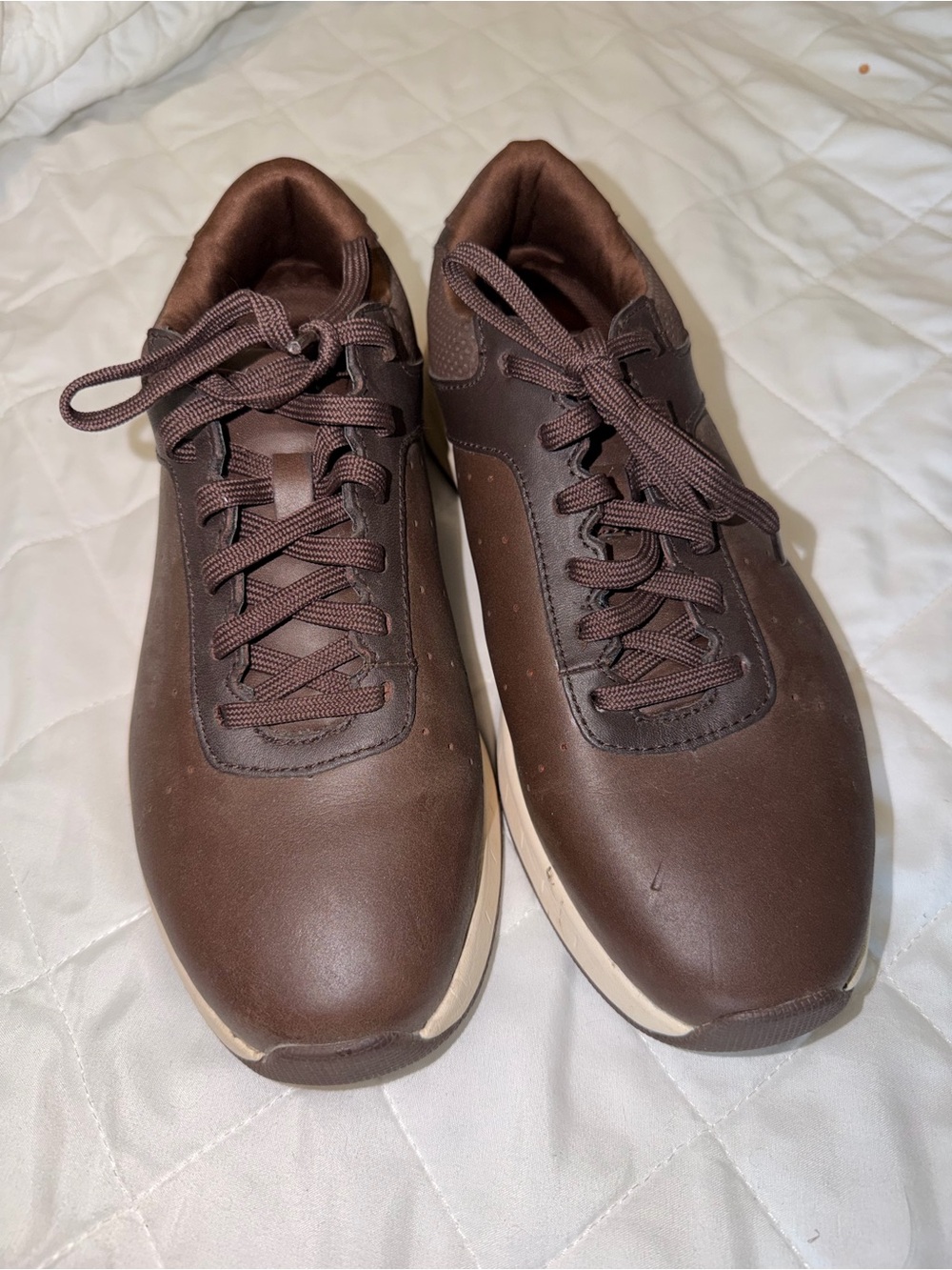 Walter Hagen Brown Lace-Up Men's Sneakers